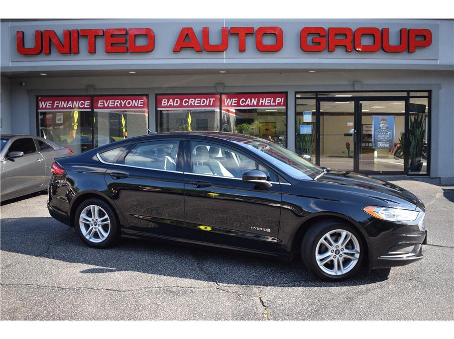 used 2018 Ford Fusion Hybrid car, priced at $12,995