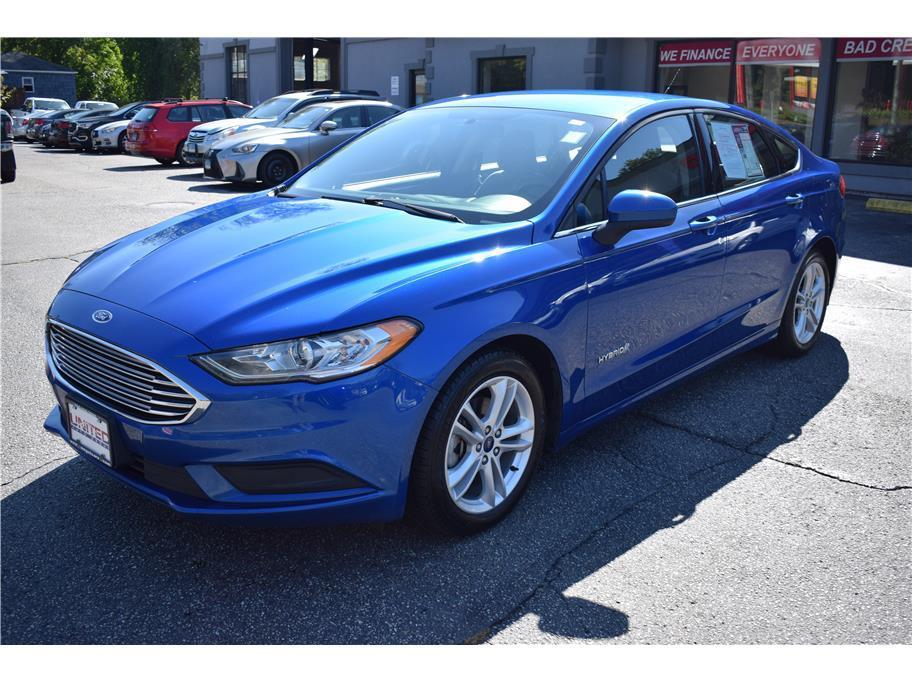 used 2018 Ford Fusion Hybrid car, priced at $13,495