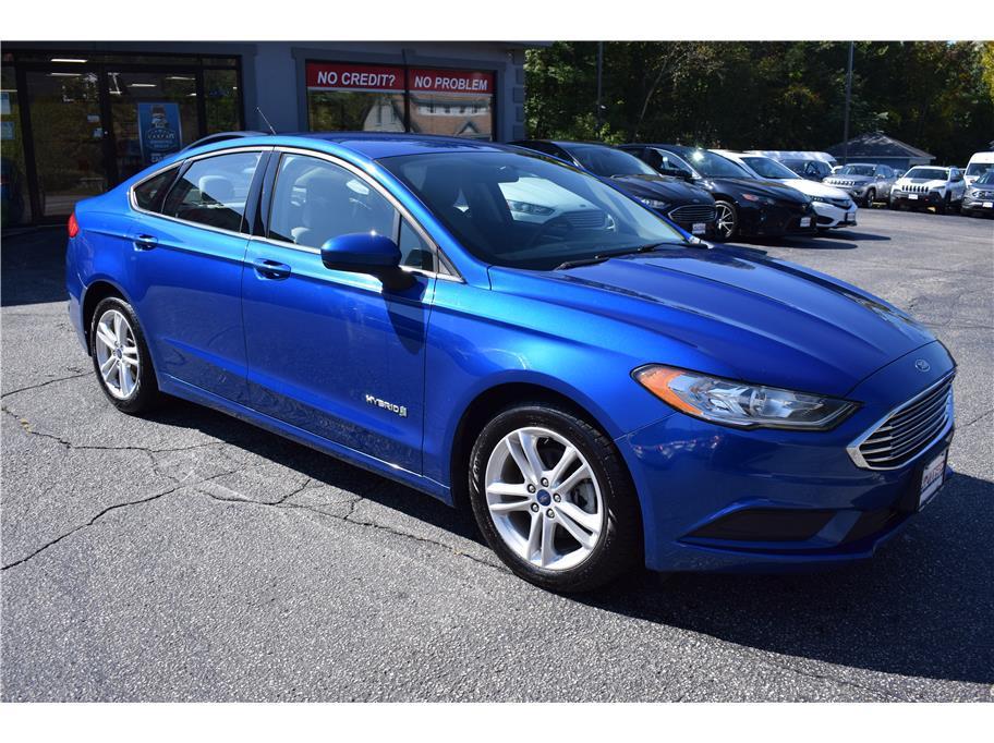 used 2018 Ford Fusion Hybrid car, priced at $13,495