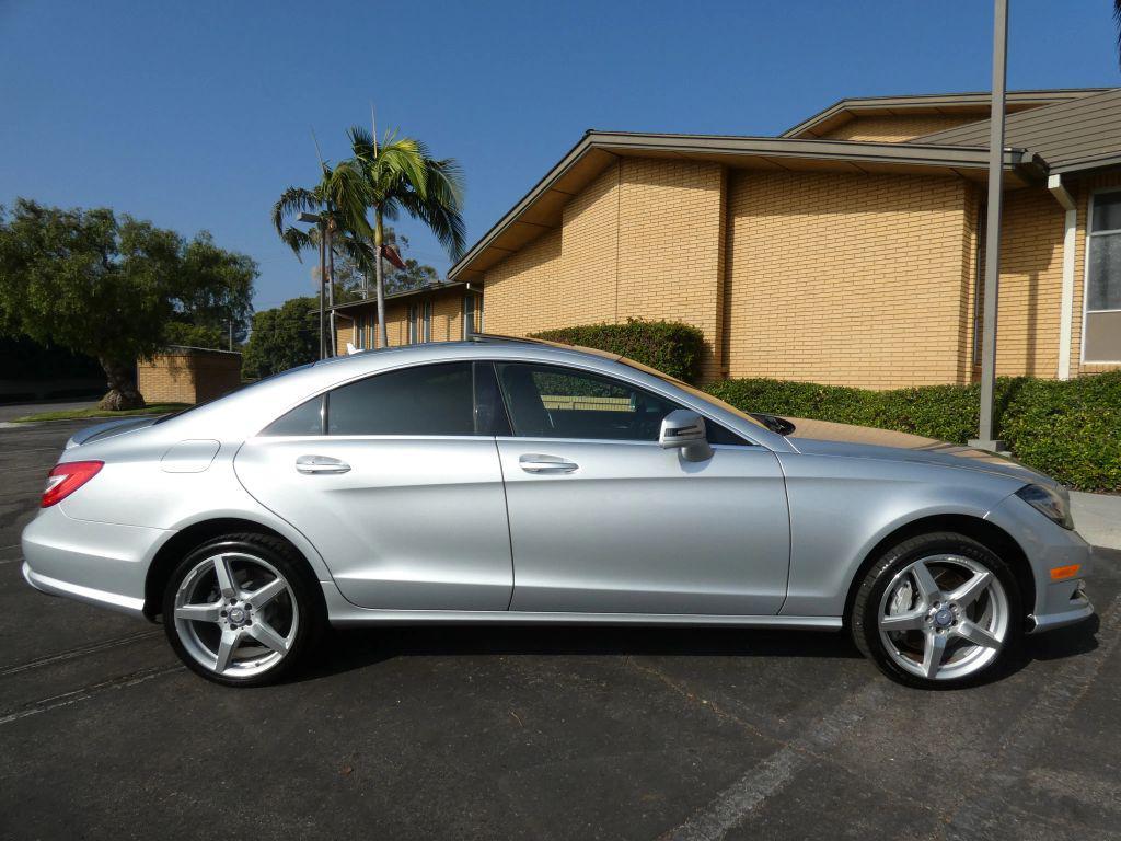 used 2014 Mercedes-Benz CLS-Class car, priced at $15,490