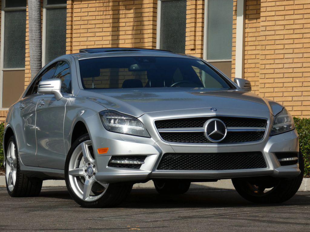 used 2014 Mercedes-Benz CLS-Class car, priced at $15,490