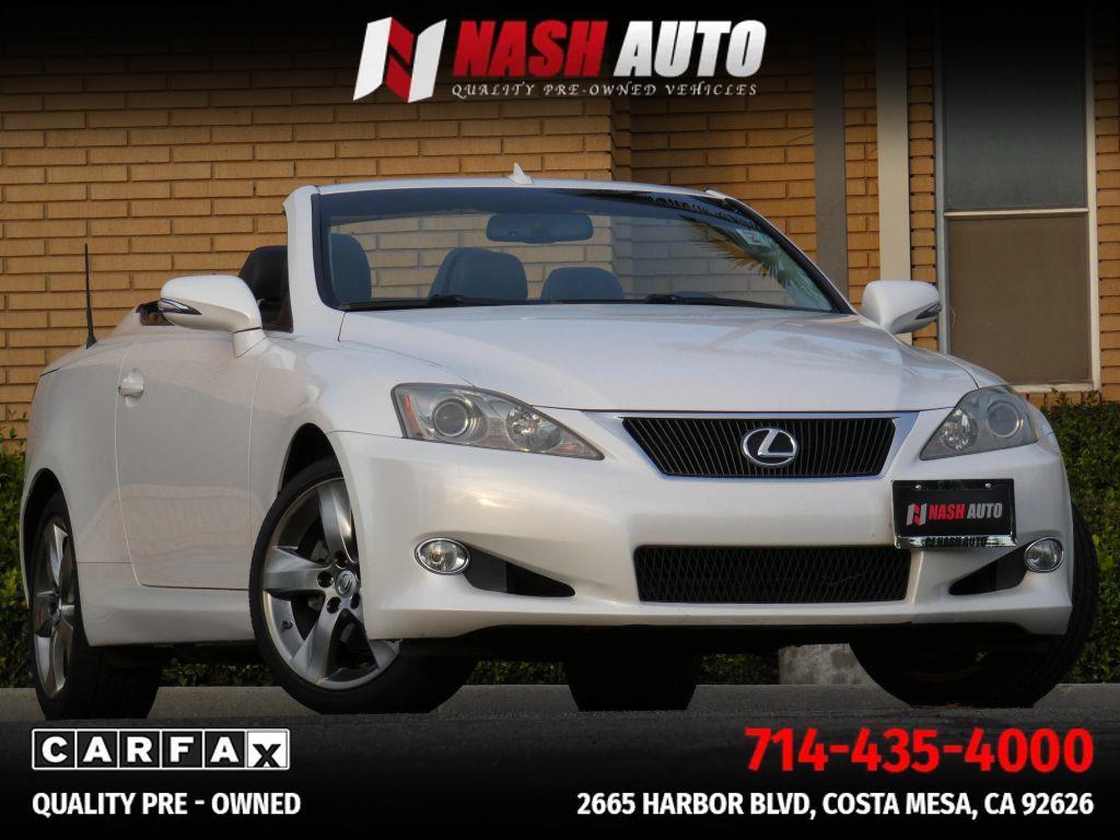 used 2010 Lexus IS 250C car, priced at $16,690