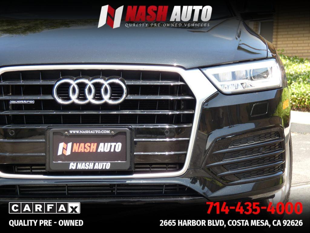 used 2018 Audi Q3 car, priced at $17,075