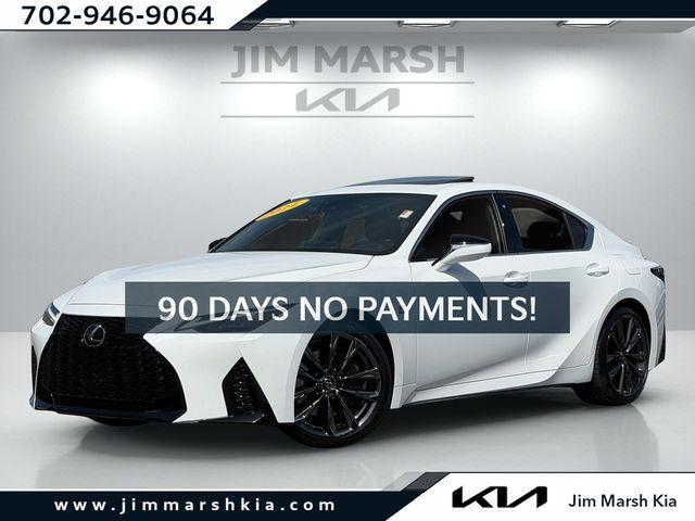 used 2024 Lexus IS 350 car, priced at $46,350