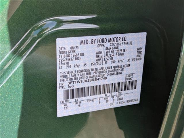 new 2025 Ford Maverick car, priced at $33,895