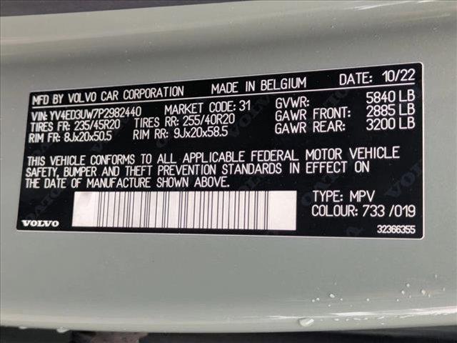 used 2023 Volvo XC40 Recharge Pure Electric car, priced at $19,998