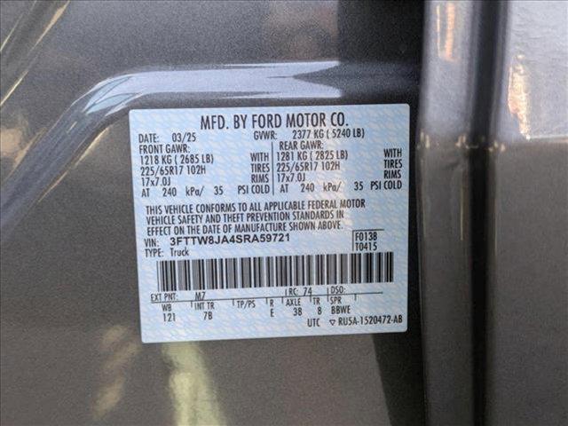 new 2025 Ford Maverick car, priced at $33,297