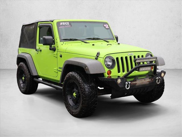 used 2012 Jeep Wrangler car, priced at $12,606