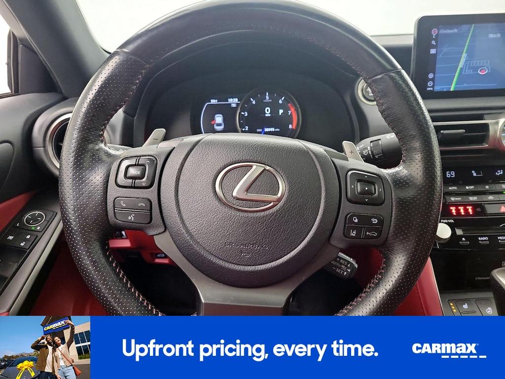 used 2022 Lexus IS 350 car, priced at $40,998