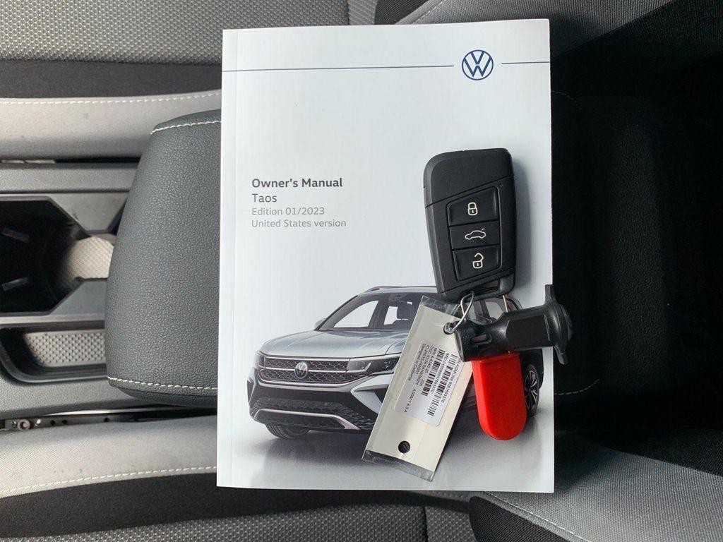 used 2023 Volkswagen Taos car, priced at $18,499