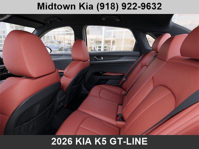 new 2026 Kia K5 car, priced at $29,046