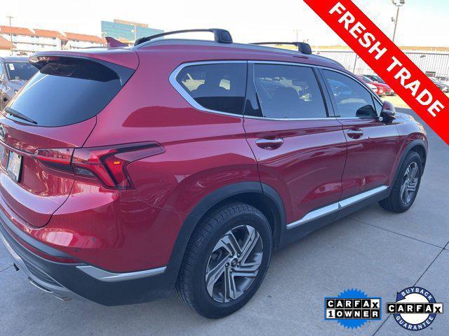 used 2021 Hyundai Santa Fe car, priced at $18,376