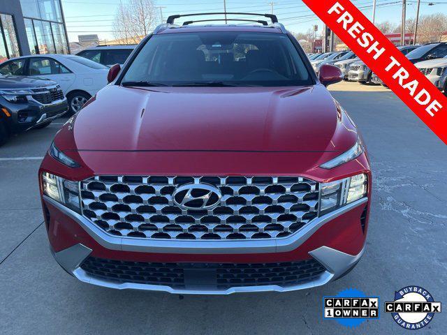 used 2021 Hyundai Santa Fe car, priced at $18,376