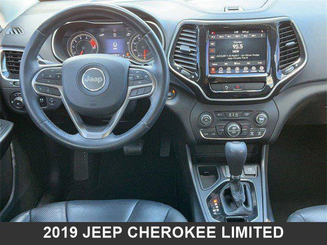 used 2019 Jeep Cherokee car, priced at $17,716