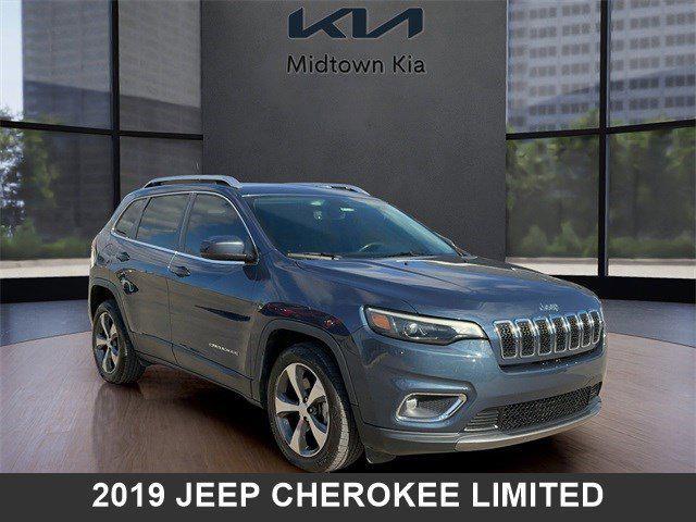 used 2019 Jeep Cherokee car, priced at $17,716