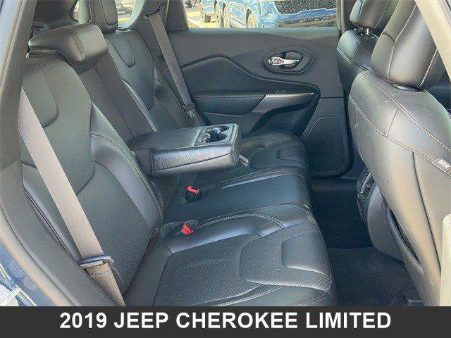 used 2019 Jeep Cherokee car, priced at $17,716