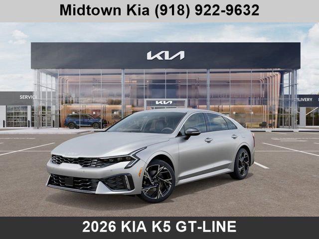 new 2026 Kia K5 car, priced at $28,956