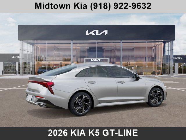 new 2026 Kia K5 car, priced at $28,956