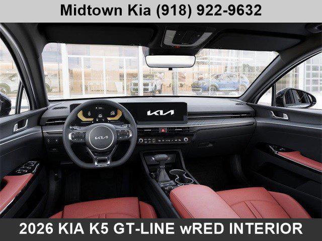 new 2026 Kia K5 car, priced at $28,546