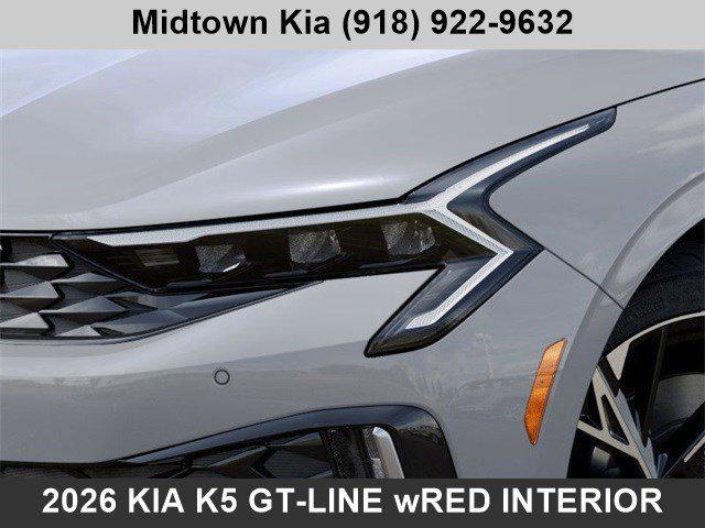 new 2026 Kia K5 car, priced at $28,546