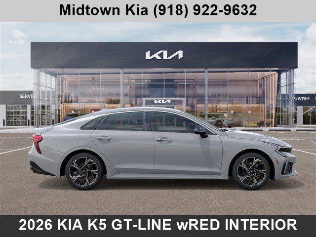 new 2026 Kia K5 car, priced at $28,546