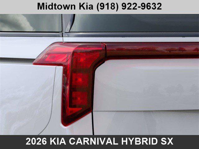 new 2026 Kia Carnival Hybrid car, priced at $48,721