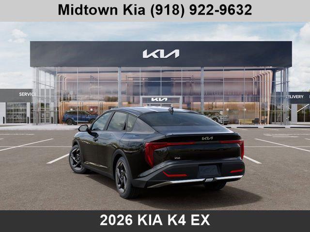 new 2026 Kia K4 car, priced at $25,594