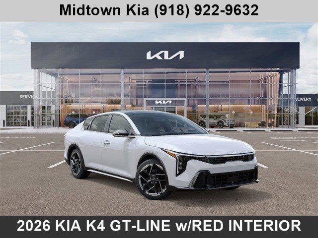 new 2026 Kia K4 car, priced at $27,048