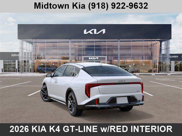 new 2026 Kia K4 car, priced at $27,048
