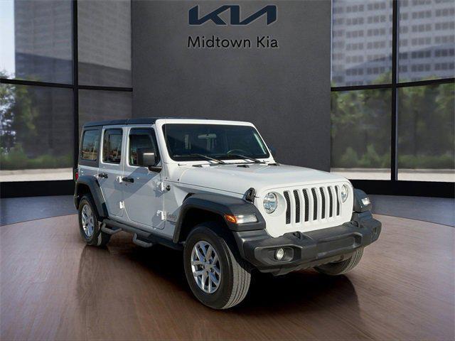 used 2018 Jeep Wrangler Unlimited car, priced at $24,879