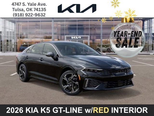 new 2026 Kia K5 car, priced at $28,576