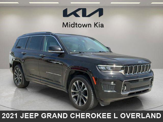 used 2021 Jeep Grand Cherokee L car, priced at $23,883