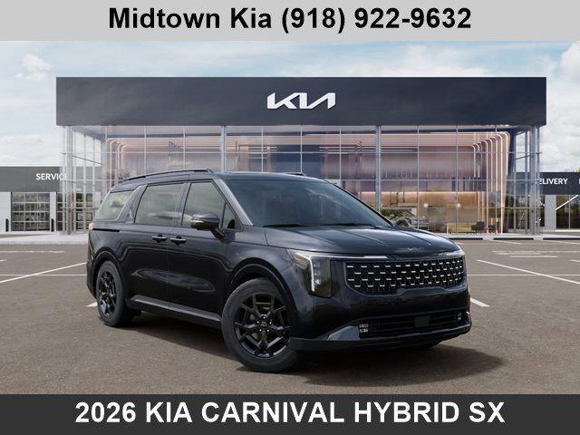 new 2026 Kia Carnival Hybrid car, priced at $49,642