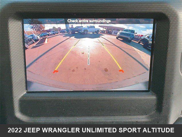 used 2022 Jeep Wrangler Unlimited car, priced at $27,140