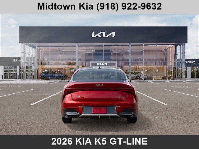 new 2026 Kia K5 car, priced at $30,856