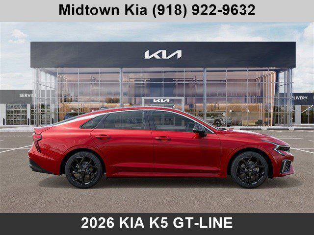 new 2026 Kia K5 car, priced at $30,856