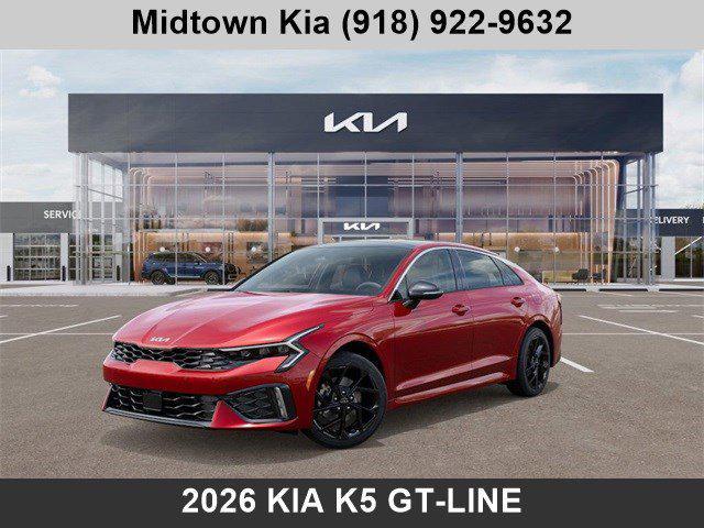 new 2026 Kia K5 car, priced at $30,856