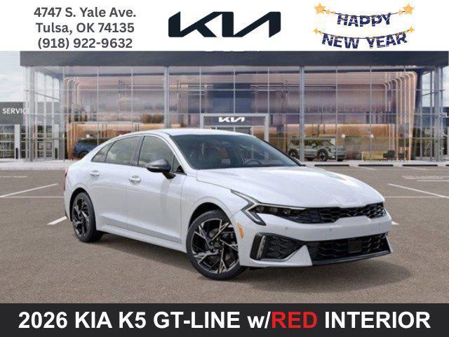 new 2026 Kia K5 car, priced at $29,046