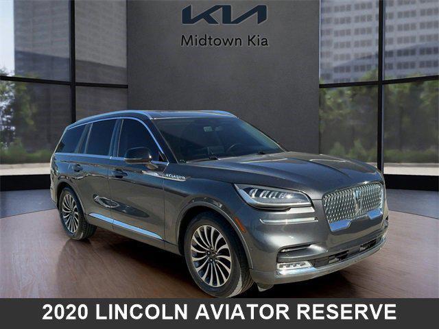 used 2020 Lincoln Aviator car, priced at $24,796