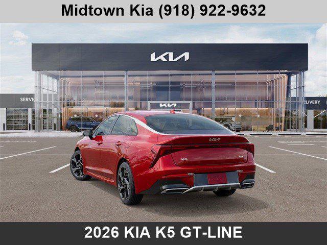 new 2026 Kia K5 car, priced at $30,286