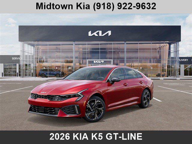 new 2026 Kia K5 car, priced at $30,286