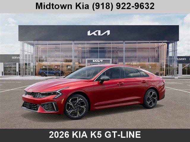 new 2026 Kia K5 car, priced at $30,286