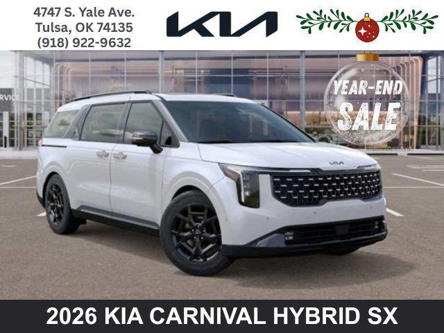 new 2026 Kia Carnival Hybrid car, priced at $48,797