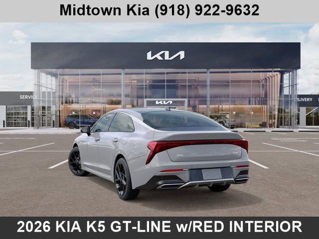 new 2026 Kia K5 car, priced at $33,687