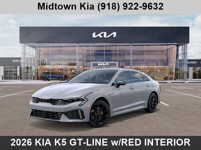 new 2026 Kia K5 car, priced at $33,687