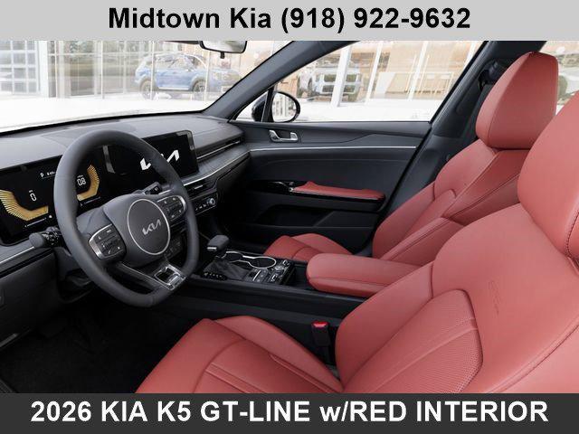 new 2026 Kia K5 car, priced at $33,687