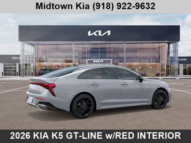 new 2026 Kia K5 car, priced at $33,687