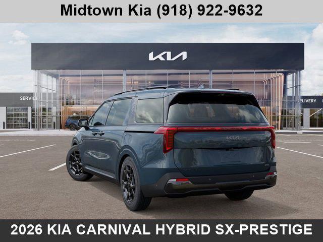 new 2026 Kia Carnival Hybrid car, priced at $53,547