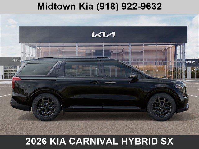 new 2026 Kia Carnival Hybrid car, priced at $48,797