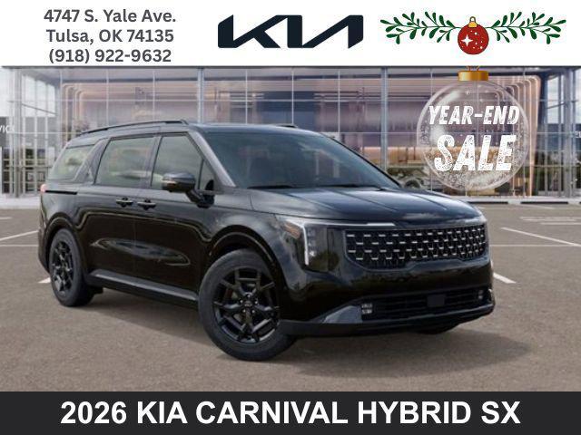 new 2026 Kia Carnival Hybrid car, priced at $48,797